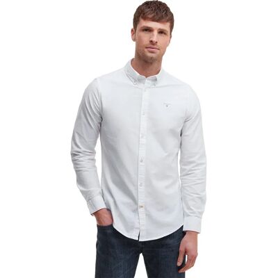 Barbour Camicia A Maniche Lunghe Oxtown White L Barbour Camicia A Maniche Lunghe Oxtown White L