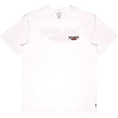 Billabong Maglietta A Maniche Corte Burleigh White 2XL Billabong Maglietta A Maniche Corte Burleigh White 2XL