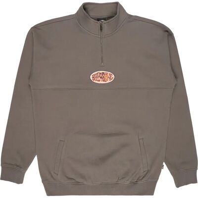 Billabong Felpa Con Mezza Zip Core Lord Pewter M Billabong Felpa Con Mezza Zip Core Lord Pewter M