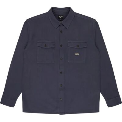 Billabong Camicia A Maniche Lunghe Del Mar Charcoal Grey S Billabong Camicia A Maniche Lunghe Del Mar Charcoal Grey S