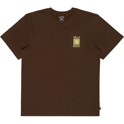 Billabong Maglietta A Maniche Corte Good Times Dark Brown L Billabong Maglietta A Maniche Corte Good Times Dark Brown L