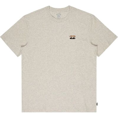 Billabong Maglietta A Maniche Corte Icon Wave Grey Heather S Billabong Maglietta A Maniche Corte Icon Wave Grey Heather S