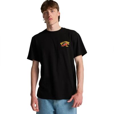 Billabong Maglietta A Maniche Corte Origin Black XL Billabong Maglietta A Maniche Corte Origin Black XL