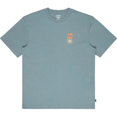 Billabong Maglietta A Maniche Corte Segment Washed Blue M Billabong Maglietta A Maniche Corte Segment Washed Blue M