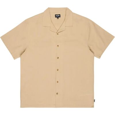 Billabong Camicia A Maniche Corte Vacay Linen Caslte Rock L Billabong Camicia A Maniche Corte Vacay Linen Caslte Rock L