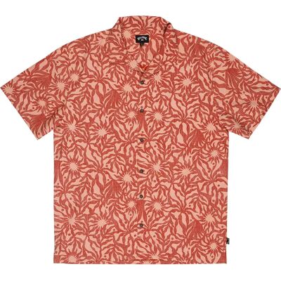 Billabong Camicia A Maniche Corte Vacay Chilli Red S Billabong Camicia A Maniche Corte Vacay Chilli Red S