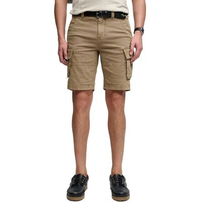 Superdry Pantaloni Corti Chino Utility Classic Tan Brown 30 Superdry Pantaloni Corti Chino Utility Classic Tan Brown 30