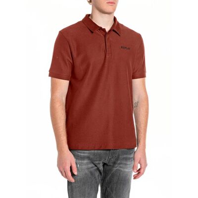 Replay Polo A Maniche Corte M3318 .000.2036 Chocolate 2XL Replay Polo A Maniche Corte M3318 .000.2036 Chocolate 2XL