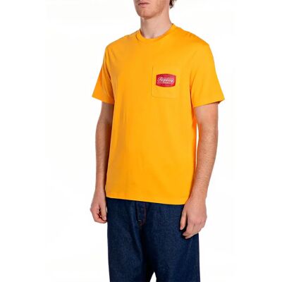 Replay Maglietta A Maniche Corte M3351 .000.2660 Corn Yellow 2XL Replay Maglietta A Maniche Corte M3351 .000.2660 Corn Yellow 2XL