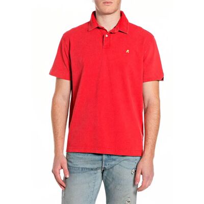 Replay Polo A Maniche Corte M331a.000.22696m Red 2XL Replay Polo A Maniche Corte M331a.000.22696m Red 2XL