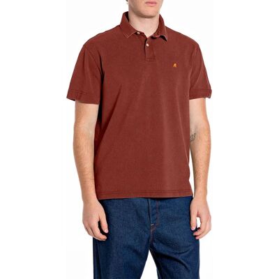 Replay Polo A Maniche Corte M331a.000.22696m Chocolate 2XL Replay Polo A Maniche Corte M331a.000.22696m Chocolate 2XL