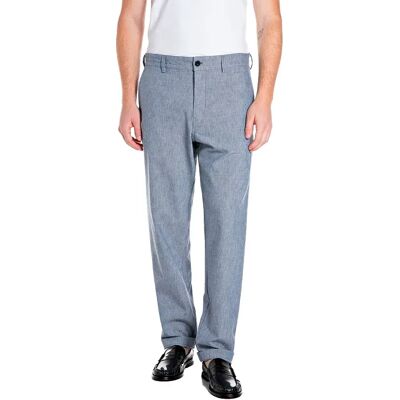 Replay Pantaloni M9016 .000.52887 Light Blue 29 Replay Pantaloni M9016 .000.52887 Light Blue 29