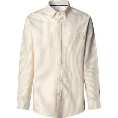 Pepe Jeans Camicia A Maniche Lunghe Prescot Ochre Yellow 2XL Pepe Jeans Camicia A Maniche Lunghe Prescot Ochre Yellow 2XL