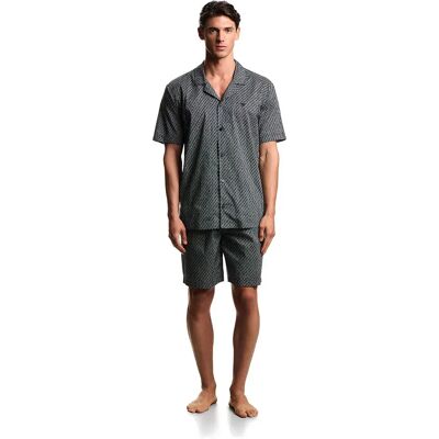 Emporio Armani Pigiama A Maniche Corte Em001372_af19318 Armani Blue Aop L Emporio Armani Pigiama A Maniche Corte Em001372_af19318 Armani Blue Aop L