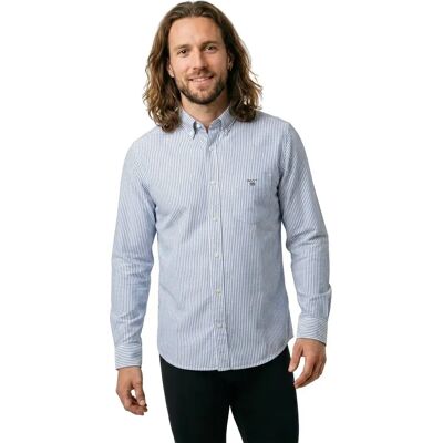 Gant Camicia A Maniche Lunghe Oxford Banker Regular Fit College Blue L Gant Camicia A Maniche Lunghe Oxford Banker Regular Fit College Blue L