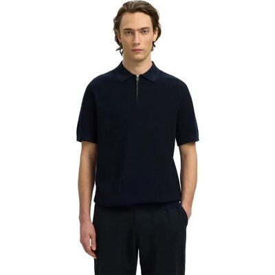 Selected Polo A Maniche Corte Cran Navy Blazer M Selected Polo A Maniche Corte Cran Navy Blazer M