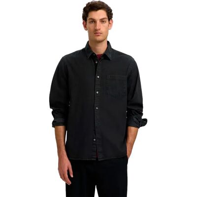 Selected Camicia A Maniche Lunghe Carlo Regular Fit Black Denim M Selected Camicia A Maniche Lunghe Carlo Regular Fit Black Denim M
