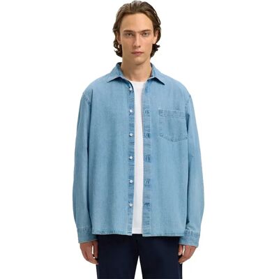 Selected Camicia A Maniche Lunghe Carlo Regular Fit Light Blue Denim XL Selected Camicia A Maniche Lunghe Carlo Regular Fit Light Blue Denim XL