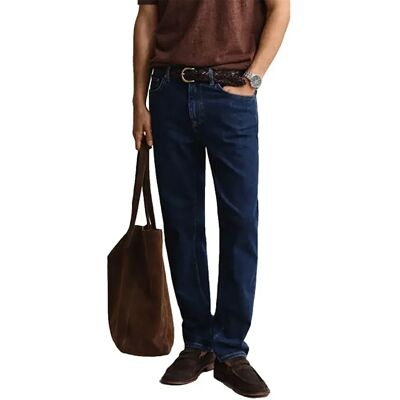 Gant Jeans 1000021 Regular Fit Mid Blue 32 Gant Jeans 1000021 Regular Fit Mid Blue 32
