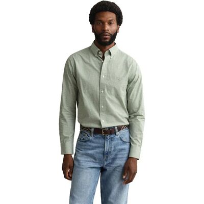 Gant Camicia A Maniche Lunghe 3000150 Regular Fit Herb Green L Gant Camicia A Maniche Lunghe 3000150 Regular Fit Herb Green L