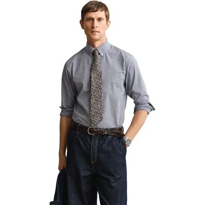 Gant Camicia A Maniche Lunghe 3000150 Regular Fit Persian Blue L Gant Camicia A Maniche Lunghe 3000150 Regular Fit Persian Blue L