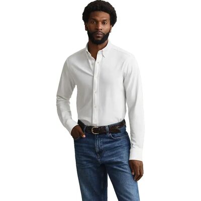 Gant Camicia A Maniche Lunghe 3250271 Regular Fit White 2XL Gant Camicia A Maniche Lunghe 3250271 Regular Fit White 2XL