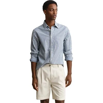 Gant Camicia A Maniche Lunghe 3260058 Regular Fit Faded Denim M Gant Camicia A Maniche Lunghe 3260058 Regular Fit Faded Denim M