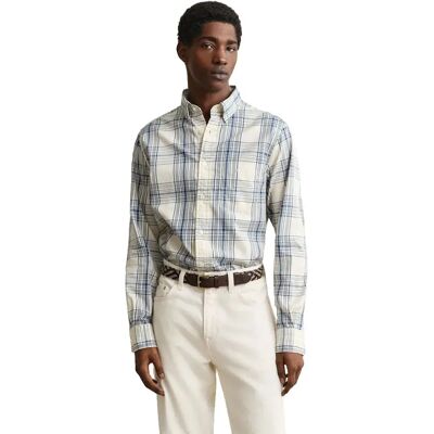 Gant Camicia A Maniche Lunghe Dreamy Regular Fit Creamed White XL Gant Camicia A Maniche Lunghe Dreamy Regular Fit Creamed White XL
