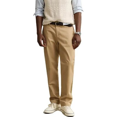 Gant Pantaloni Chino Smart Regular Fit Dark Khaki 36 Gant Pantaloni Chino Smart Regular Fit Dark Khaki 36