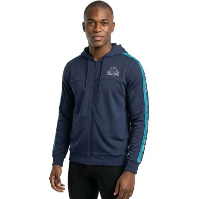 Kappa Felpa Con Mezza Zip Gimelo Blue Marine / Blue Malibu / Blue L Kappa Felpa Con Mezza Zip Gimelo Blue Marine / Blue Malibu / Blue L