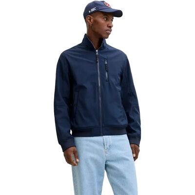 Jack & Jones Giacca Bomber Eparker Softshell 12288875 Navy Blazer / Navy M Jack & Jones Giacca Bomber Eparker Softshell 12288875 Navy Blazer / Navy M