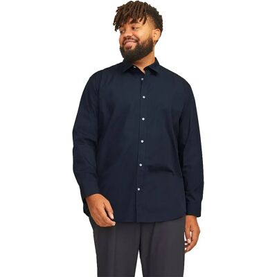 Jack & Jones Camicia A Maniche Lunghe Joe Plain Navy Blazer 2XL Jack & Jones Camicia A Maniche Lunghe Joe Plain Navy Blazer 2XL