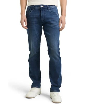 Tom Tailor Pantaloni 107983 Straight Used Dark Stone Blue Denim 36 Tom Tailor Pantaloni 107983 Straight Used Dark Stone Blue Denim 36
