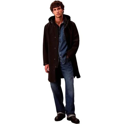 Calvin Klein Cappotto Lv0ld518g Black 2XL Calvin Klein Cappotto Lv0ld518g Black 2XL