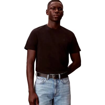 Calvin Klein Jeans Maglietta A Maniche Corte Classic Monogram Black 2XL Calvin Klein Jeans Maglietta A Maniche Corte Classic Monogram Black 2XL