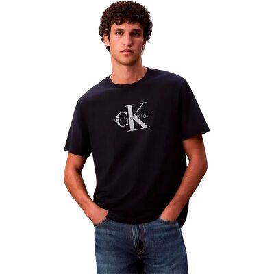 Calvin Klein Jeans Maglietta A Maniche Corte Lv0rb862g Dark Sapphire XL Calvin Klein Jeans Maglietta A Maniche Corte Lv0rb862g Dark Sapphire XL
