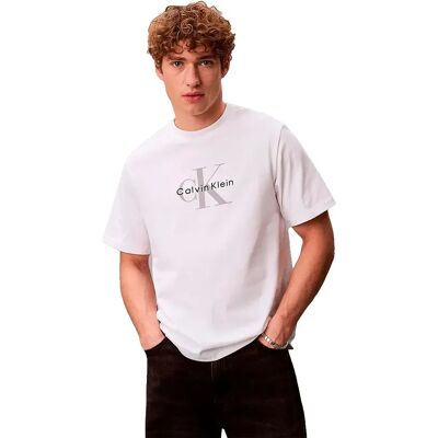 Calvin Klein Jeans Maglietta A Maniche Lunghe Lv0rb862g Bright White XS Calvin Klein Jeans Maglietta A Maniche Lunghe Lv0rb862g Bright White XS
