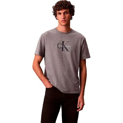 Calvin Klein Jeans Maglietta A Maniche Corte Lv0rb862g Medium Grey Heather L Calvin Klein Jeans Maglietta A Maniche Corte Lv0rb862g Medium Grey Heather L