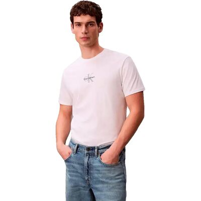 Calvin Klein Jeans Maglietta A Maniche Corte Lv0rb866g Bright White M Calvin Klein Jeans Maglietta A Maniche Corte Lv0rb866g Bright White M