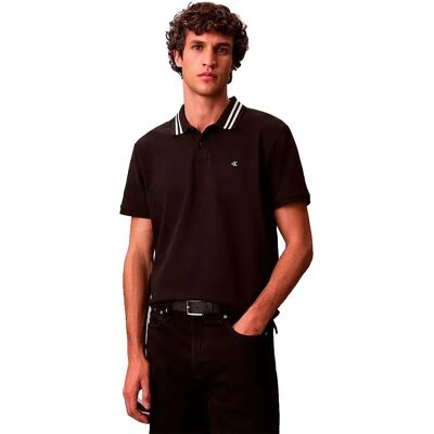 Calvin Klein Jeans Polo A Maniche Corte Lv0rc276g Black M Calvin Klein Jeans Polo A Maniche Corte Lv0rc276g Black M