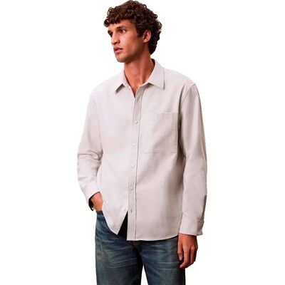 Calvin Klein Jeans Camicia A Maniche Lunghe Lv1re112g Harbor Mist M Calvin Klein Jeans Camicia A Maniche Lunghe Lv1re112g Harbor Mist M