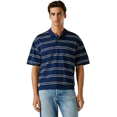 Pepe Jeans Polo A Maniche Corte Clark Sailor Blue XL Pepe Jeans Polo A Maniche Corte Clark Sailor Blue XL