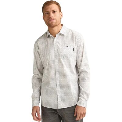 Petrol Industries Camicia A Maniche Lunghe M-1060-sil07 Chalk White 3XL Petrol Industries Camicia A Maniche Lunghe M-1060-sil07 Chalk White 3XL