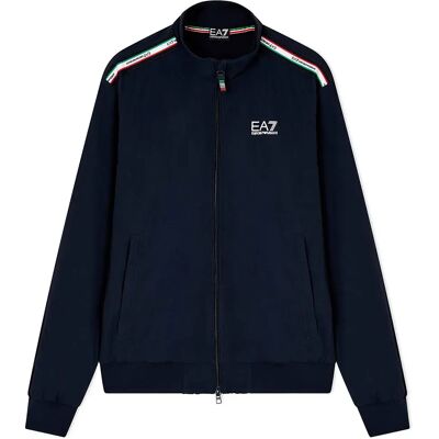 Ea7 Emporio Armani Giacca Bomber Italian Spirit Armani Blue S Ea7 Emporio Armani Giacca Bomber Italian Spirit Armani Blue S