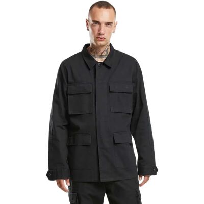 Brandit Giacca Bdu Twill Black M Brandit Giacca Bdu Twill Black M