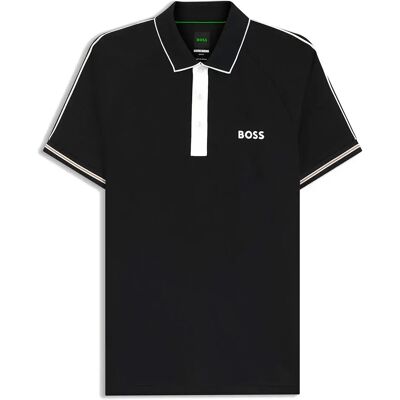 Boss Polo A Maniche Corte Toc Serve Cb 10276625 Black L Boss Polo A Maniche Corte Toc Serve Cb 10276625 Black L