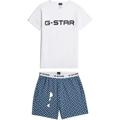 G-star Pigiama A Maniche Corte D2913-01 Multi 2XL G-star Pigiama A Maniche Corte D2913-01 Multi 2XL