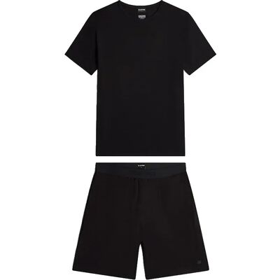 G-star Pigiama A Maniche Corte D299-01 Black 2XL G-star Pigiama A Maniche Corte D299-01 Black 2XL