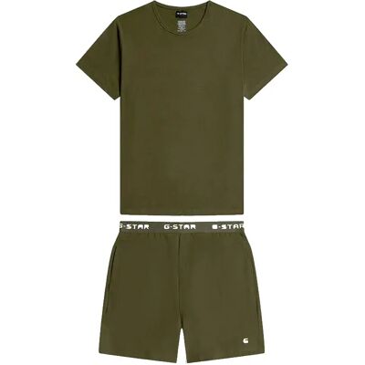 G-star Pigiama A Maniche Corte D2963-01 Multi 3 2XL G-star Pigiama A Maniche Corte D2963-01 Multi 3 2XL