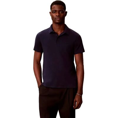 Calvin Klein Polo A Maniche Corte Supima Lv0lh20g Dark Sapphire S Calvin Klein Polo A Maniche Corte Supima Lv0lh20g Dark Sapphire S
